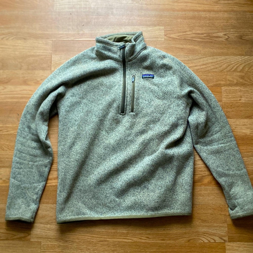 Patagonia Better Sweater 1/4 zip men’s large